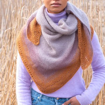 Kiania Shawl Wrap Knitting Pattern