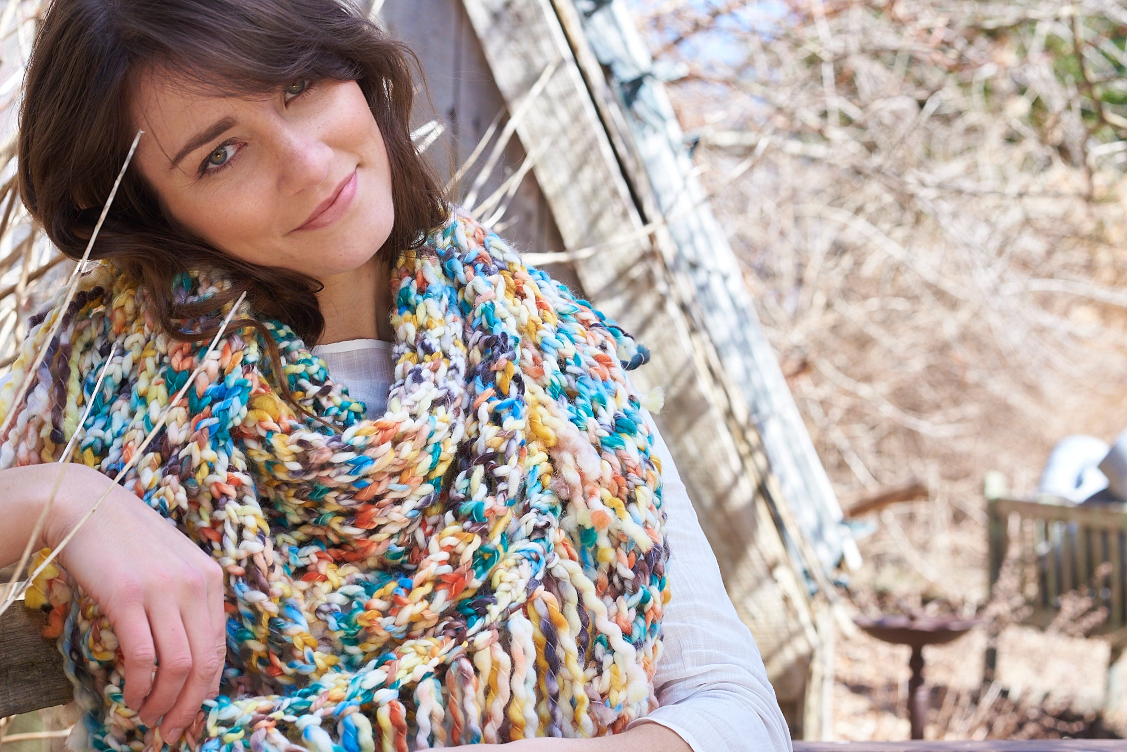 Berroco Papavero Wrap Knitting Pattern