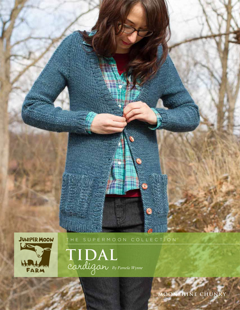 Tidal Cardigan Knitting Pattern