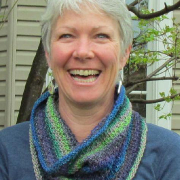 Half Linen Stitch Cowl Knitting Pattern