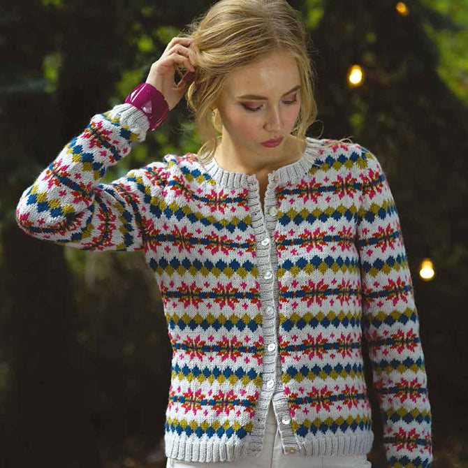 Ella Rae Cardigan Knitting Pattern