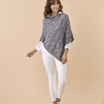 Tahki Yarns Corolla Poncho Knitting Pattern