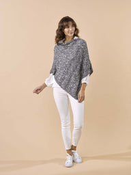 Tahki Yarns Corolla Poncho Knitting Pattern