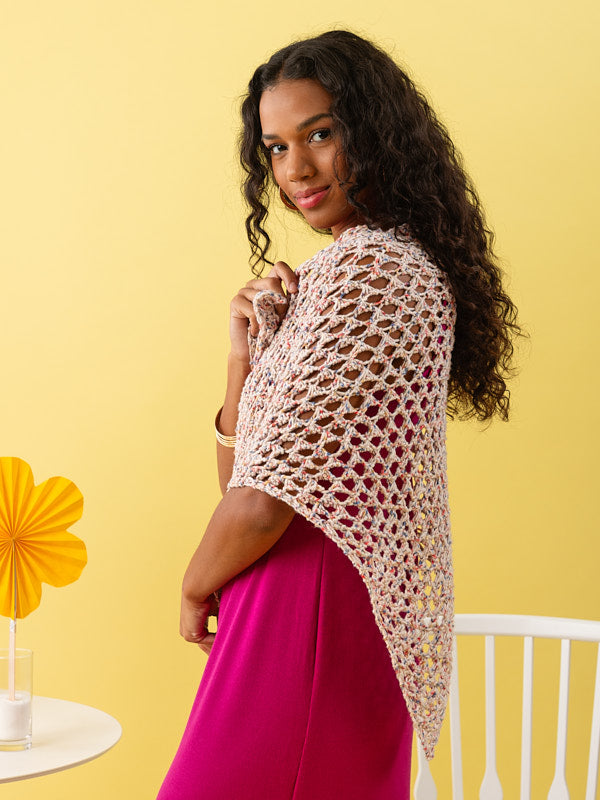 Cassie Shawl Wrap Knitting Pattern