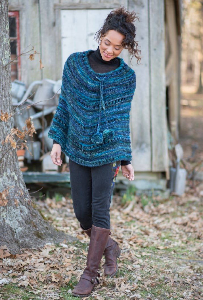 Biyu Cape Knitting Pattern