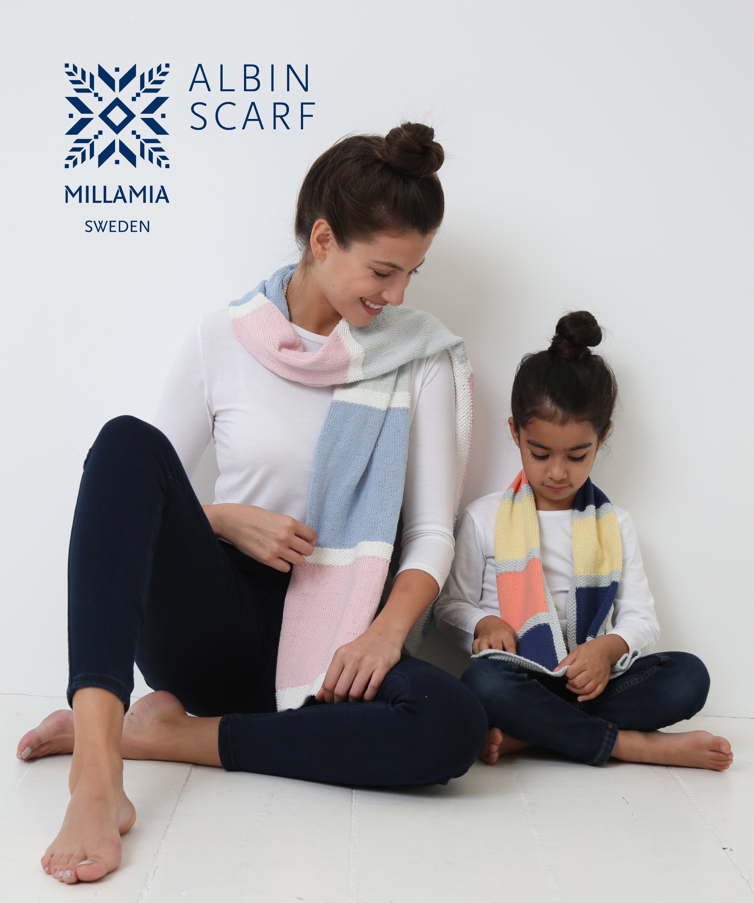 MillaMia Albin Scarf Knitting Pattern