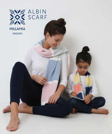 MillaMia Albin Scarf Knitting Pattern