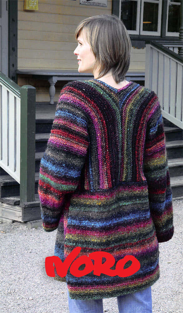 Noro Bettna Coat Knitting Pattern