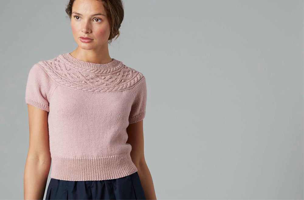 Debbie Bliss Betty Top Knitting Pattern