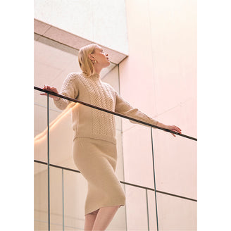 Holme + Sandringham Skirt Knitting Pattern