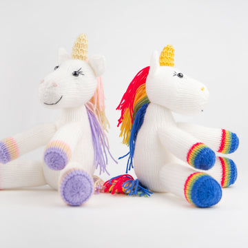 Deramores Unicorns Toy Knitting Pattern
