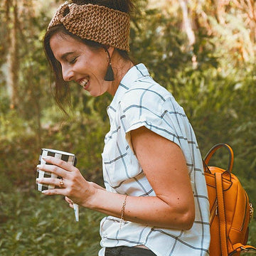 Knit Honeycomb Earwarmer Headband