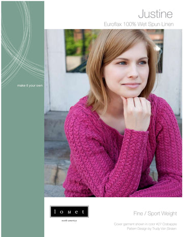 Louet Patterns Jumper Knitting Pattern