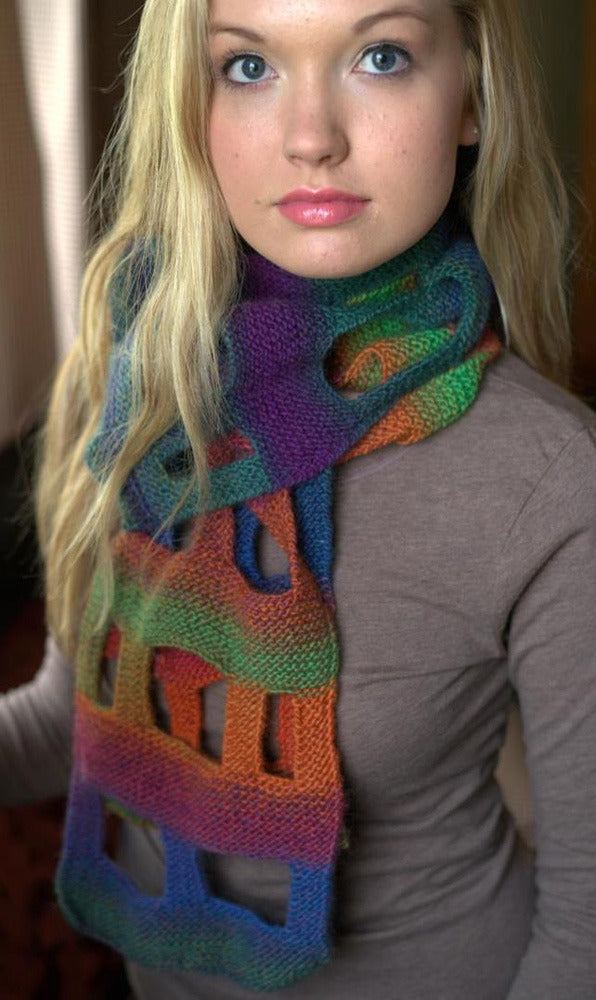 Boxy Scarf Knitting Pattern