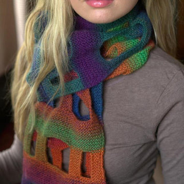 Boxy Scarf Knitting Pattern