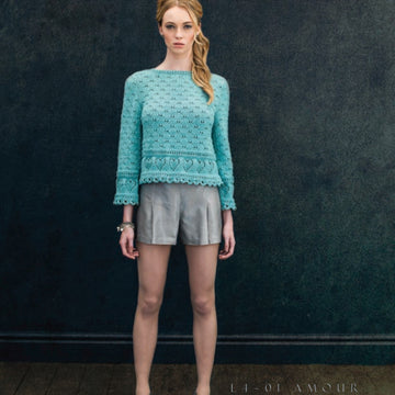 Louisa Harding Amour Jumper Knitting Pattern