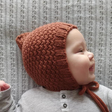 Mossy Baby Pixie Hat | 0-24 months
