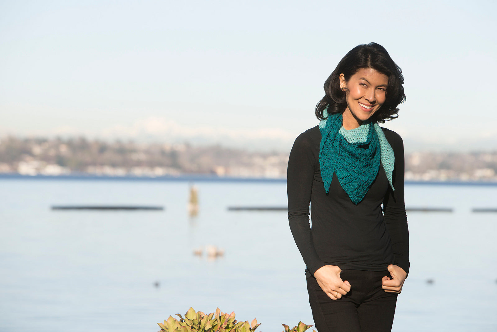 Cascade Yarns FW Heritage Napa Shawl Wrap Knitting Pattern