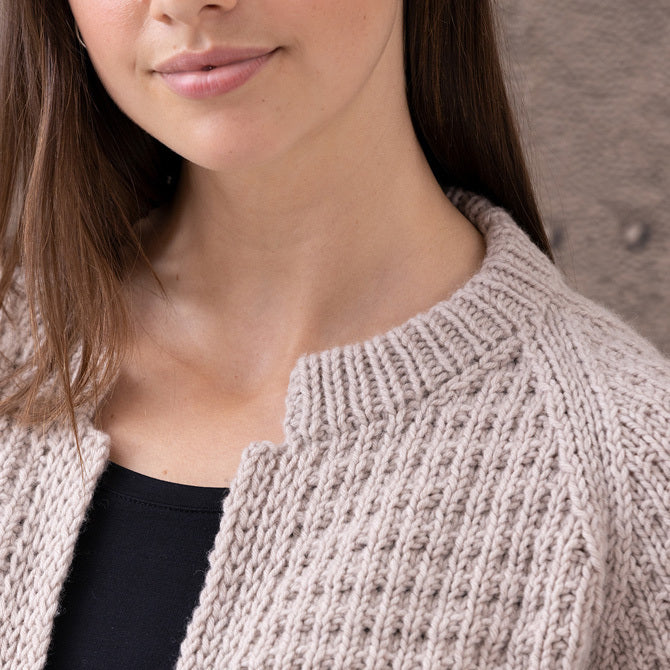String Adele Jacket Cardigan Knitting Pattern
