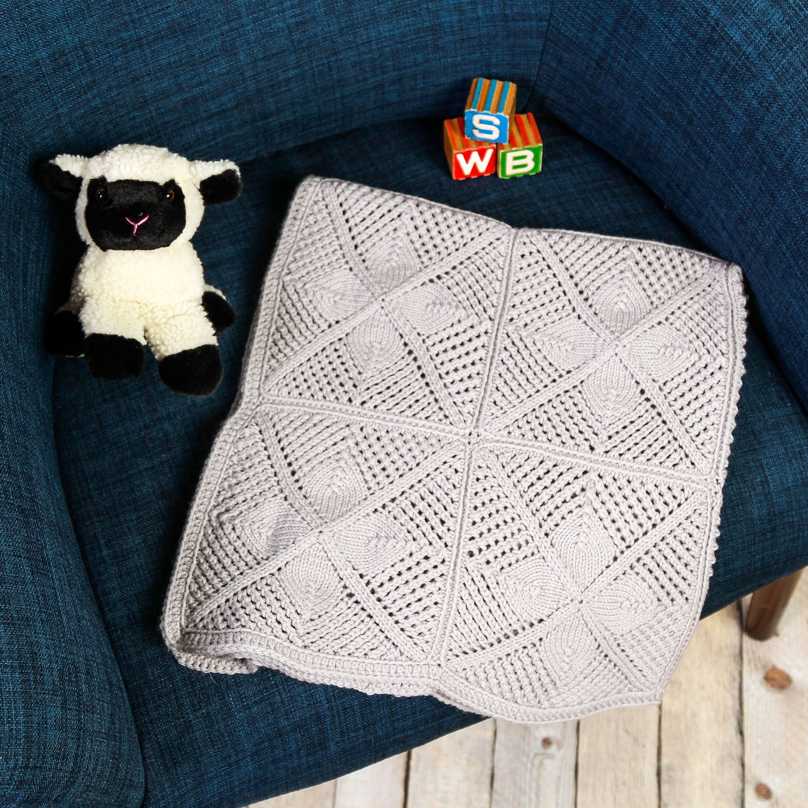 Valley Yarns Maria Baby Blanket Knitting Pattern