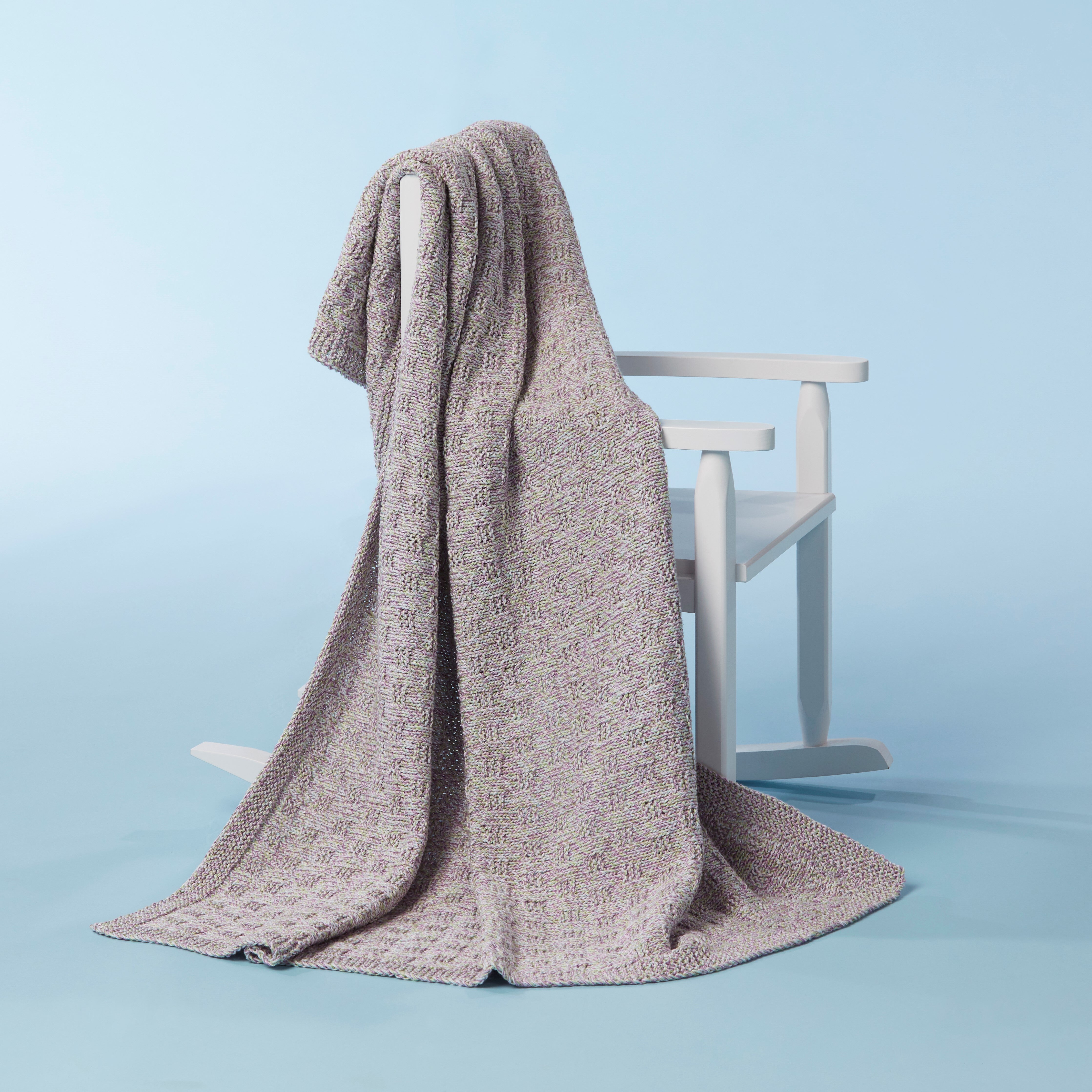 Tahki Yarns Silverdale Blanket Knitting Pattern