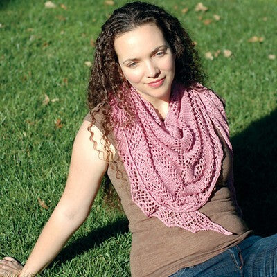 3716 Ysabell Shawl Wrap Knitting Pattern