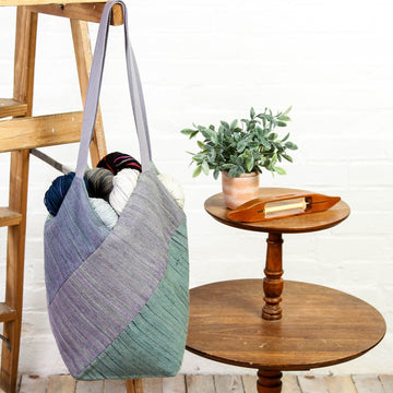 Valley Yarns #227 Pinwheel Tote