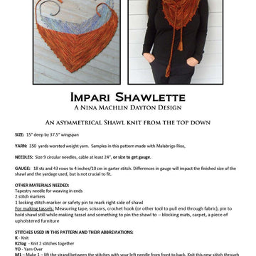 Impari Shawlette