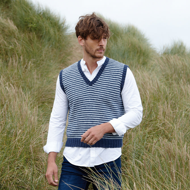 Rowan Brett Waistcoat Knitting Pattern