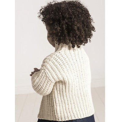 Blue Sky Fibers Cookies and Cream Cardi Knitting Pattern