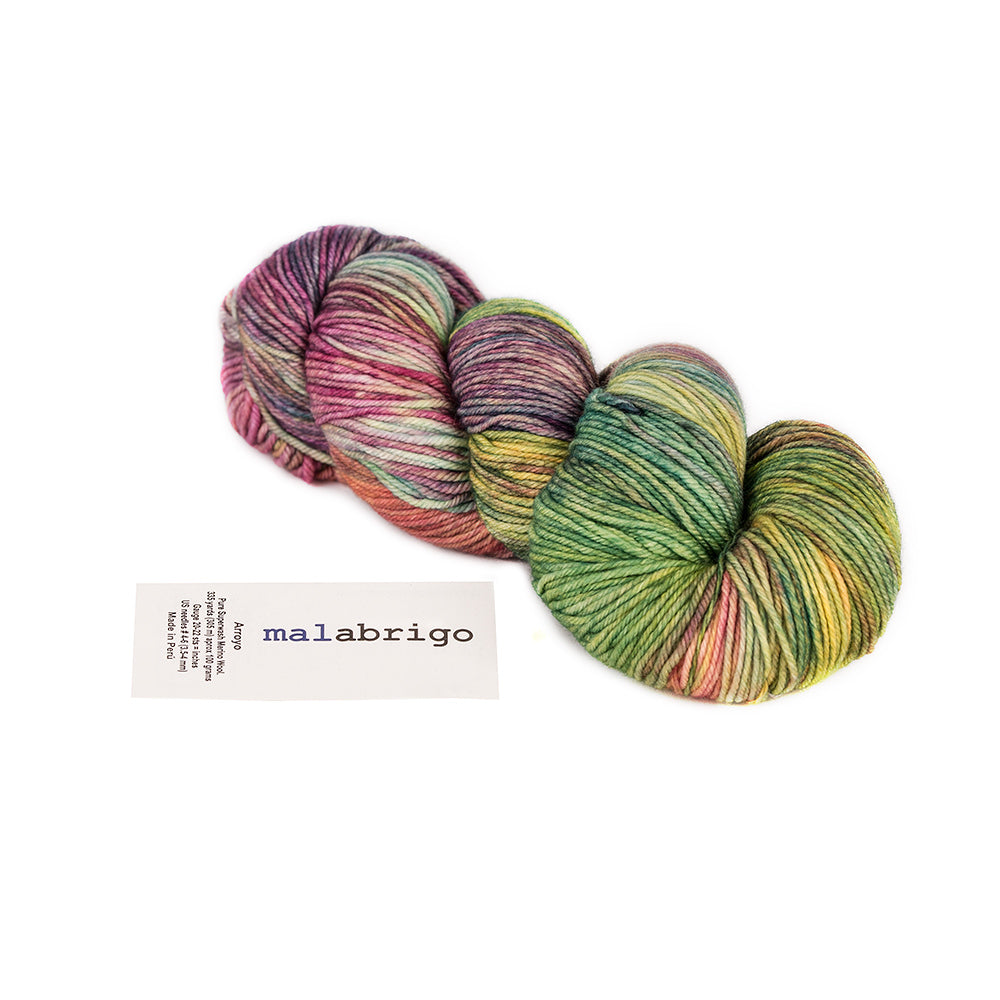 Malabrigo Arroyo Merino Sport Yarn - Superwash Merino Sport