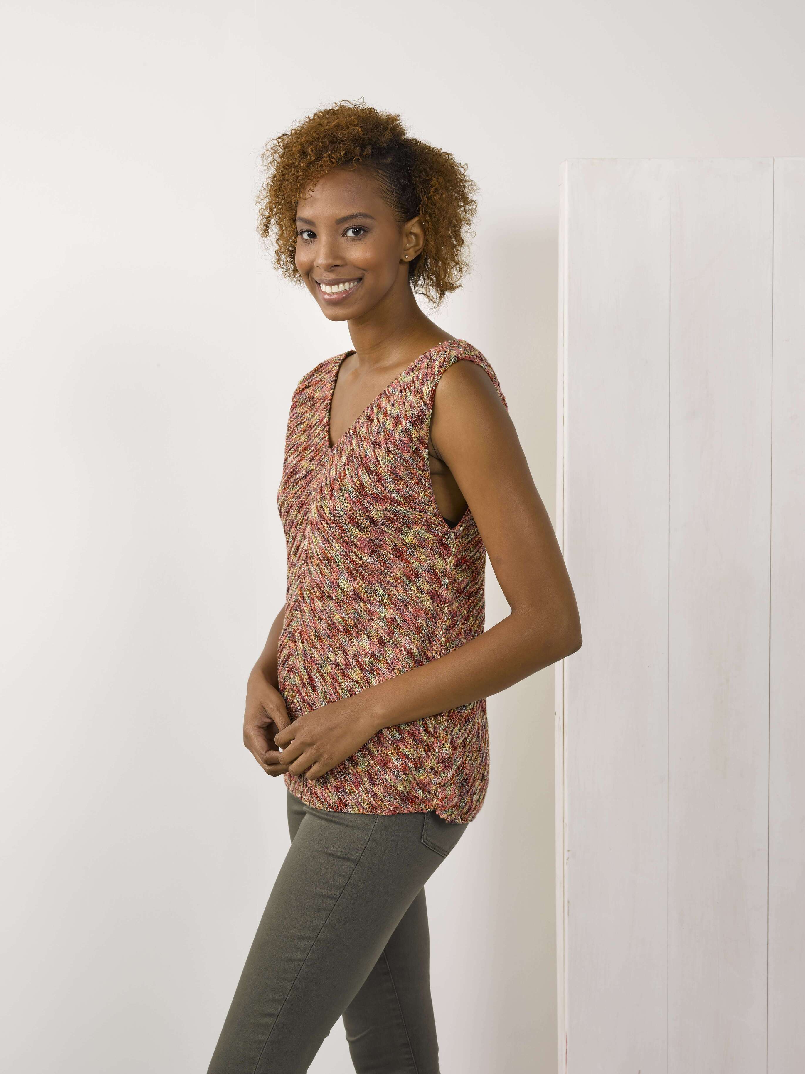 Tahki Yarns Breakwater Tank Knitting Pattern