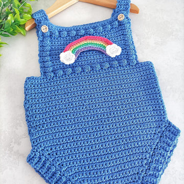 Rainbow Bobble Romper