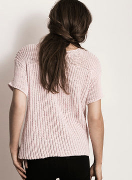 Ashby Tee in Blue Sky Fibers Skinny Cotton - 20161 PDF