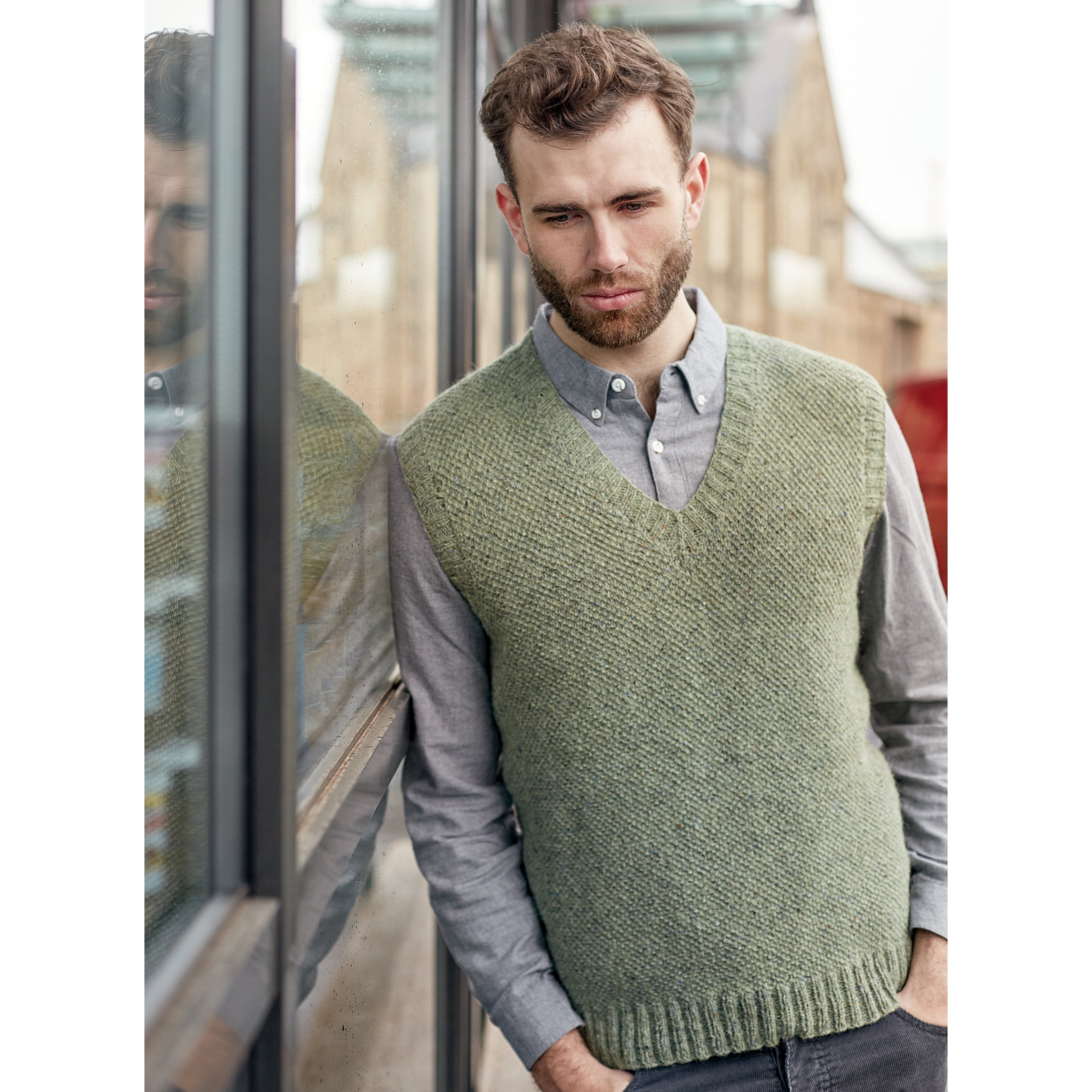 Rowan Dean Waistcoat Knitting Pattern