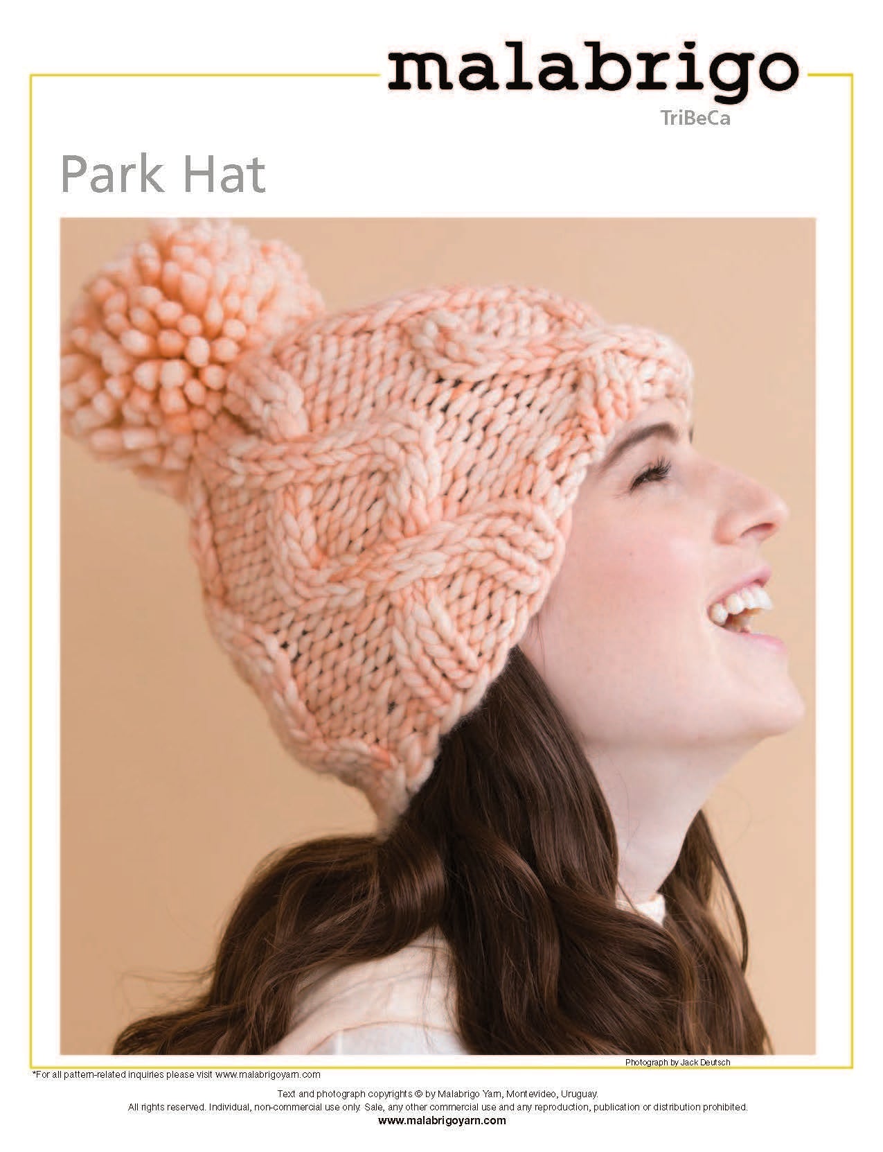 Park Hat Knitting Pattern