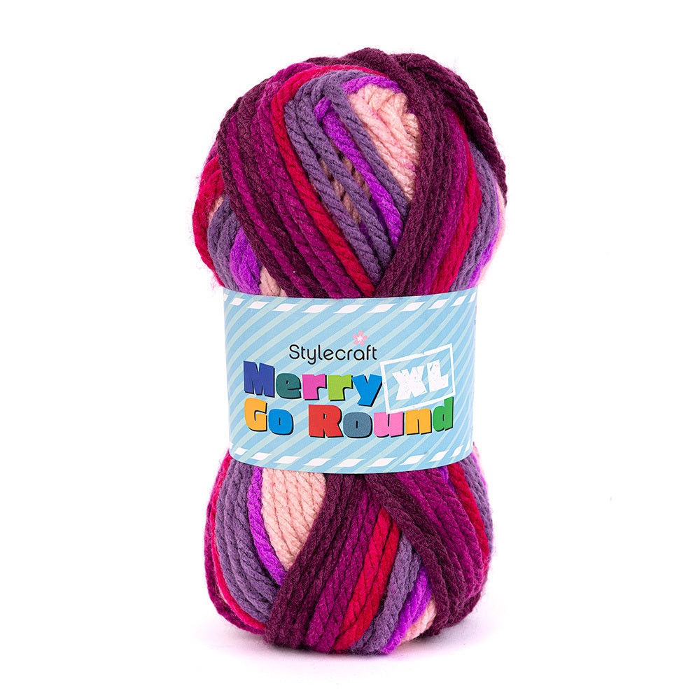 Stylecraft Merry Go Round XL Yarn - Acrylic Super Chunky