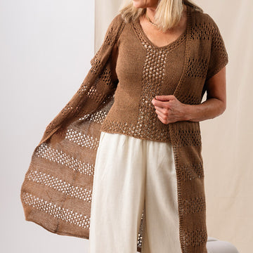 Rilke Duster and Tank Top Knitting Pattern