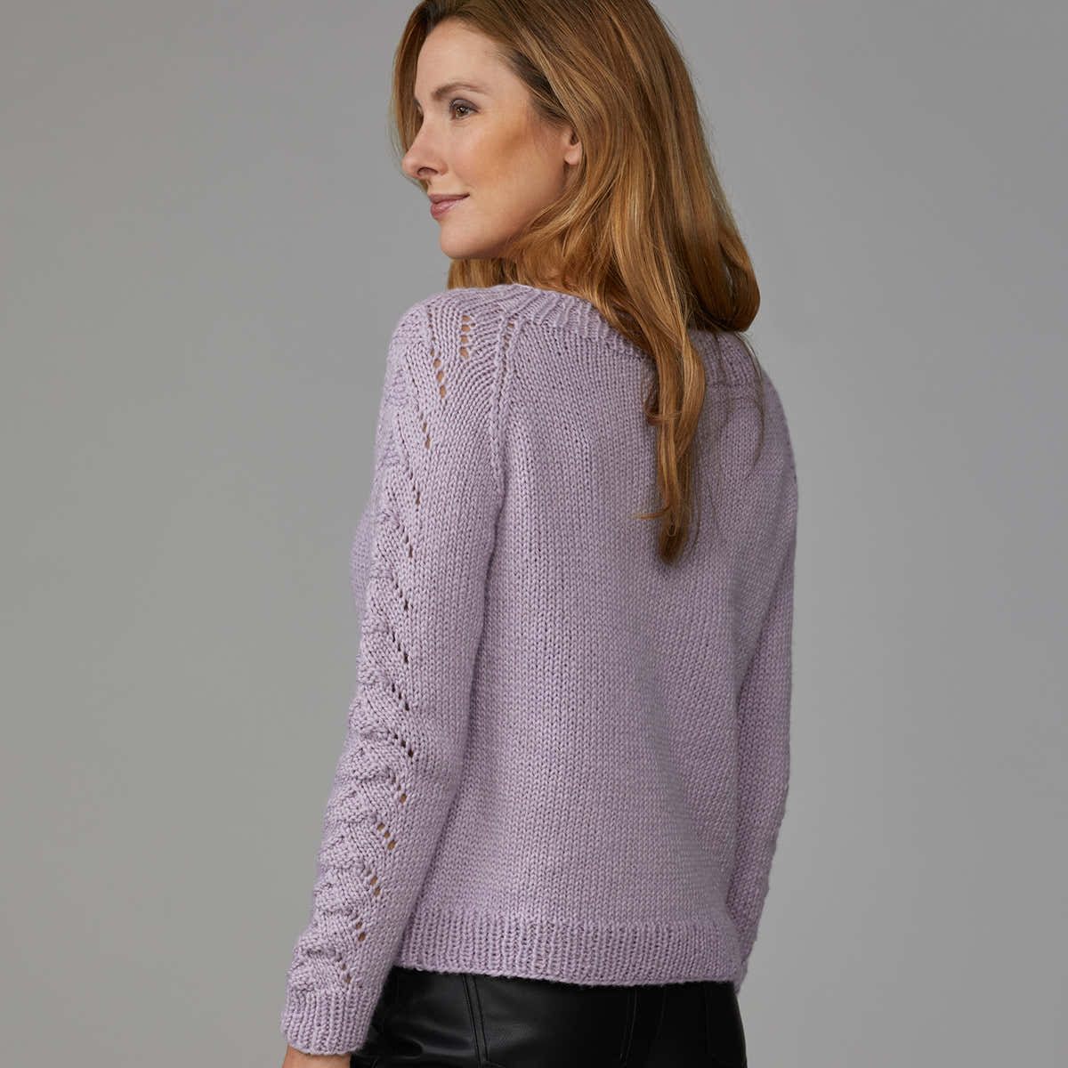 Stacy Charles Fine Yarns Vida Pullover Knitting Pattern