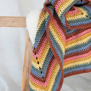 Rowan Lullaby Blanket Crochet Pattern