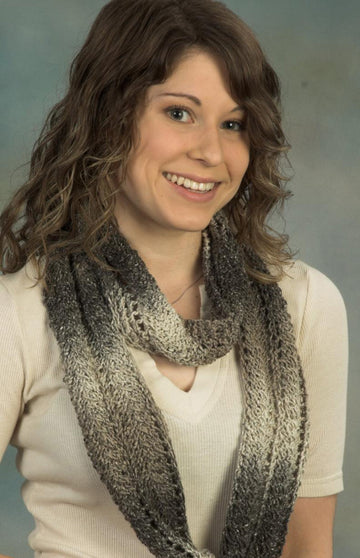 Scarf K Knitting Pattern