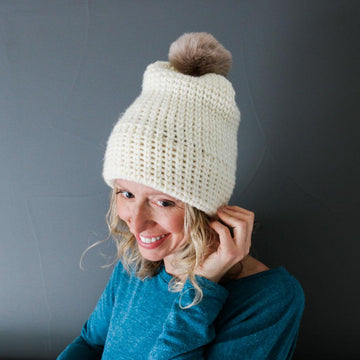 The Everywhere "Knit-Look" Beanie