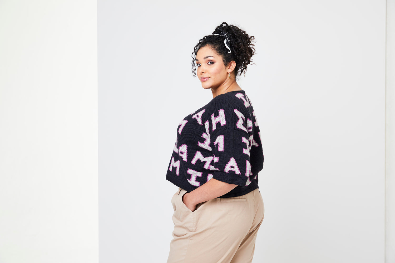 I Am Sweater Jumper Knitting Pattern