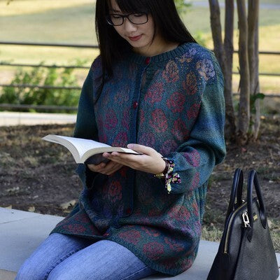Jojoland Forget Me Not Cardigan Knitting Pattern