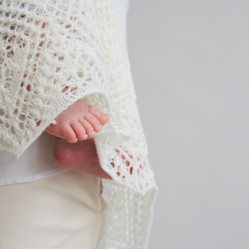Debbie Bliss Heirloom Christening Shawl Knitting Pattern