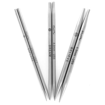 KnitPro Mindful Collection Lace Interchangangeable Tips (Normal) 5"