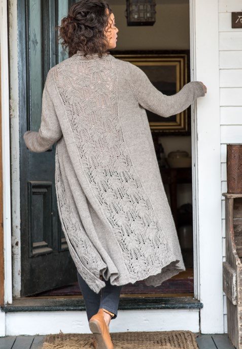 Abayomi Coat Cardigan Knitting Pattern