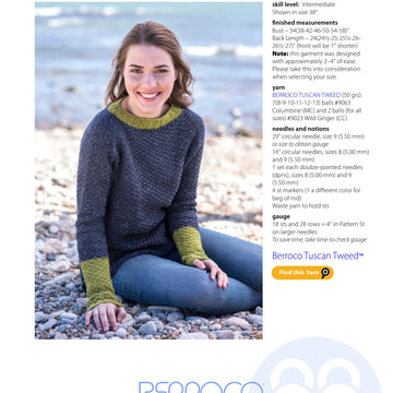 Berroco Esme Jumper Knitting Pattern