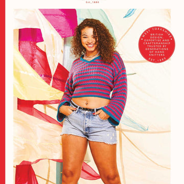 Sirdar Cow Bell Sleeve Sweater Top Knitting Pattern