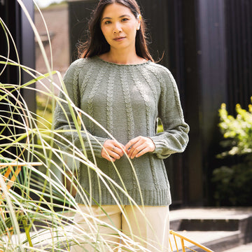 Gratitude Sweater in Rowan Cotton Revive PDF